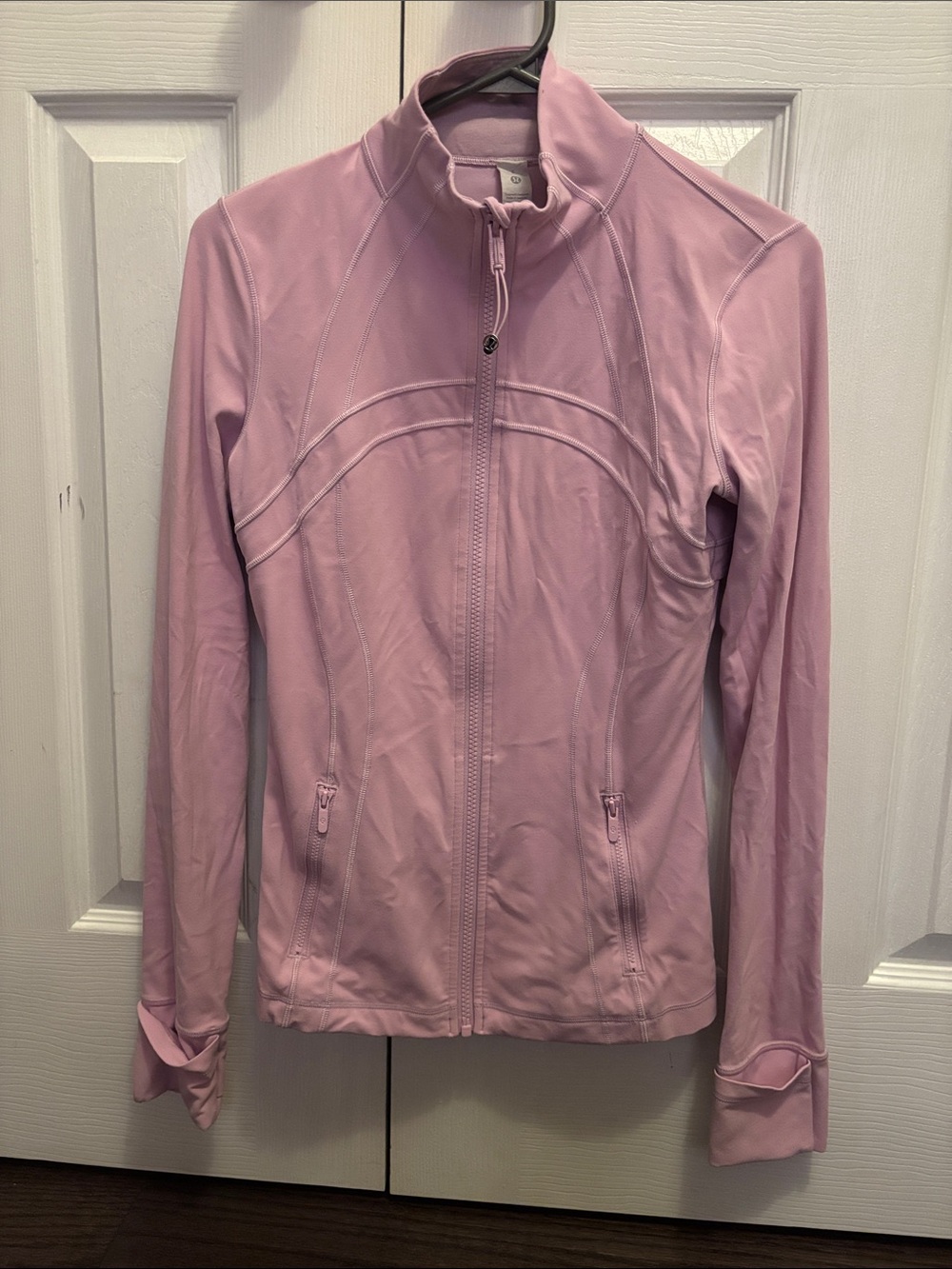 lululemon athletica Light Pink Full-Zip Define Jacket